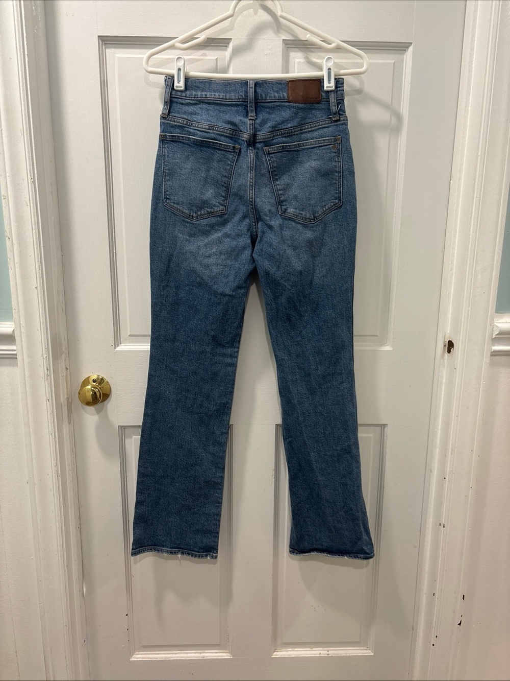 Madewell Women’s High-Rise Bootcut Jeans Medium Wash Size 24 Stretch Denim EUC - Picture 6 of 10